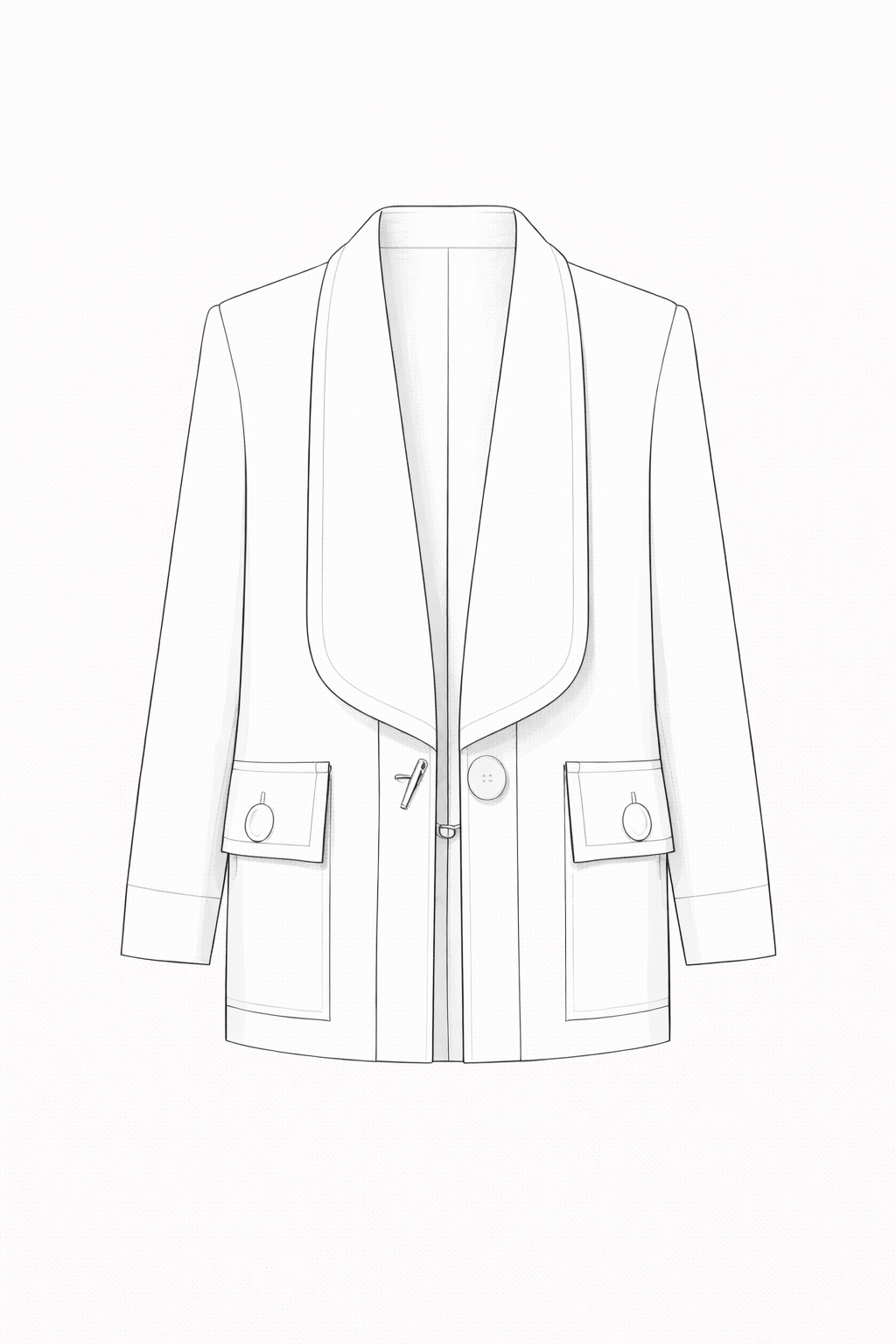 Shawl Collar Blazer