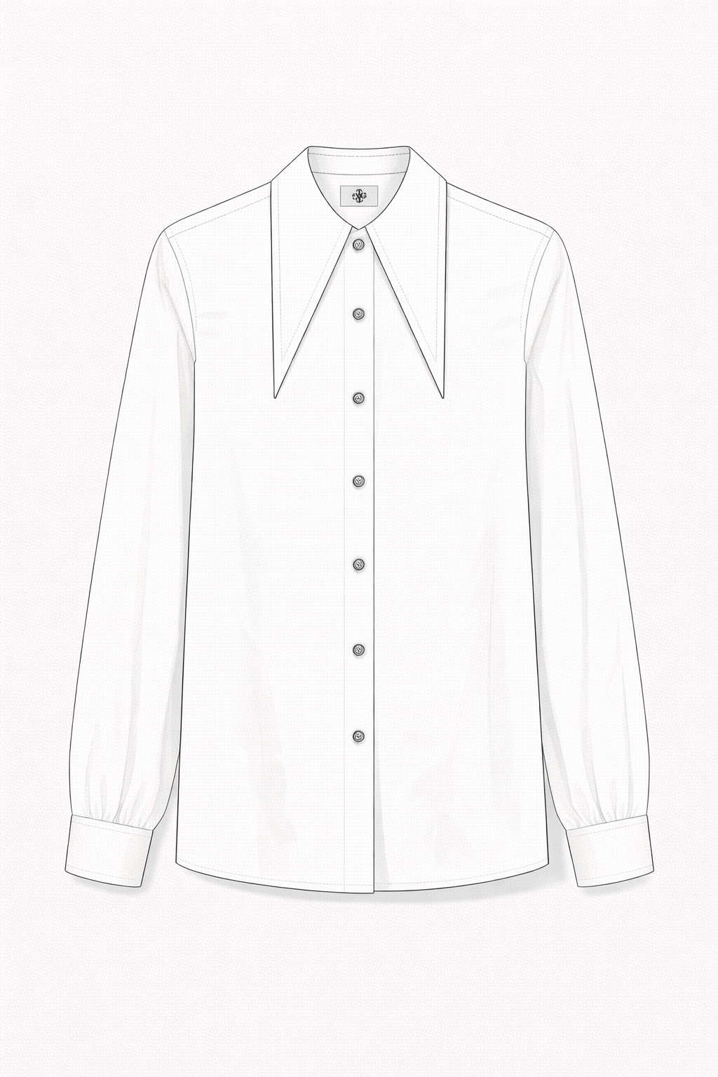 Pointed Collar