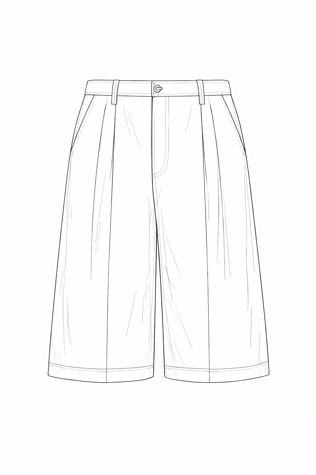 Wide Leg Shorts