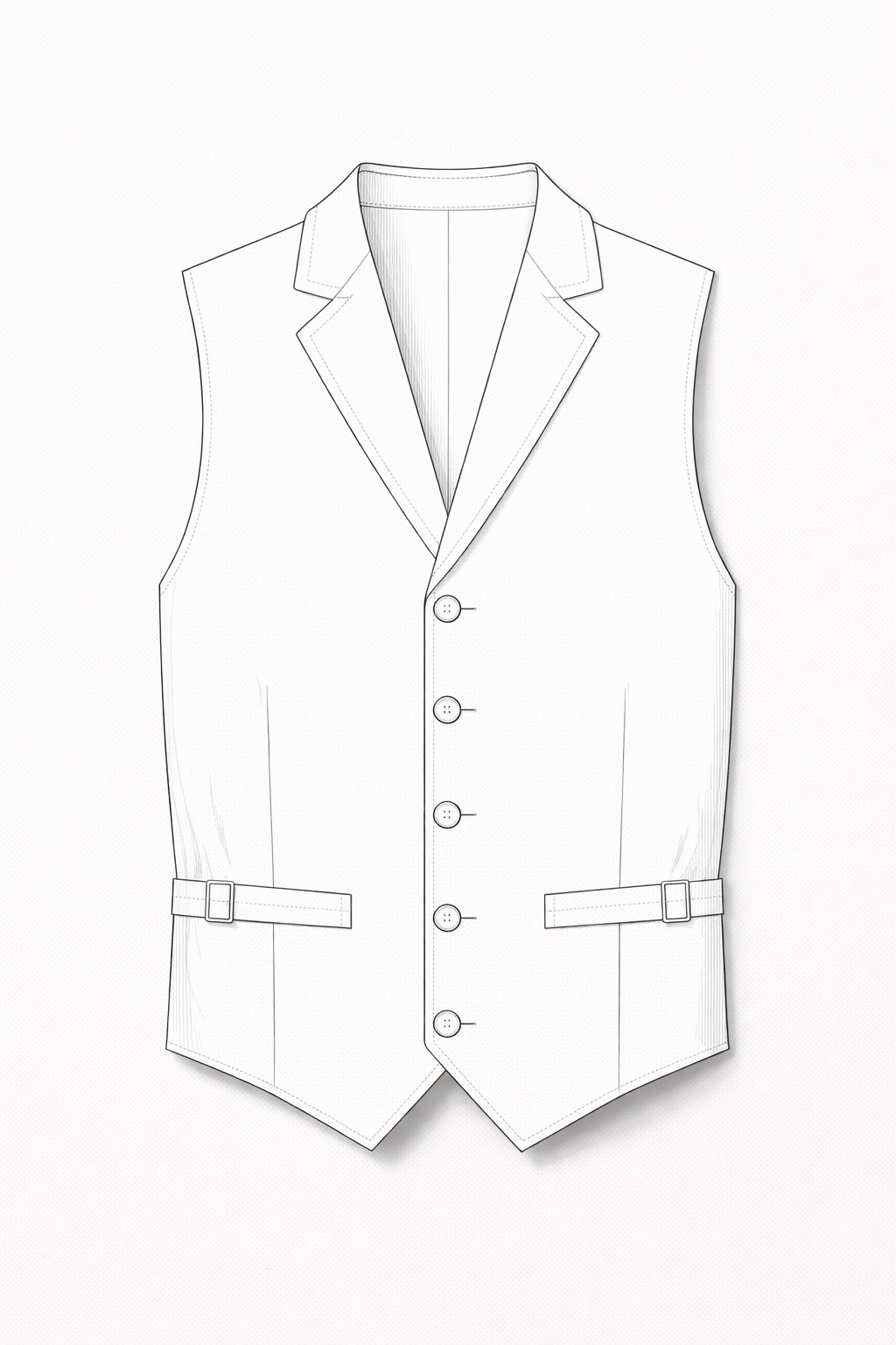 Notch Lapel Vest